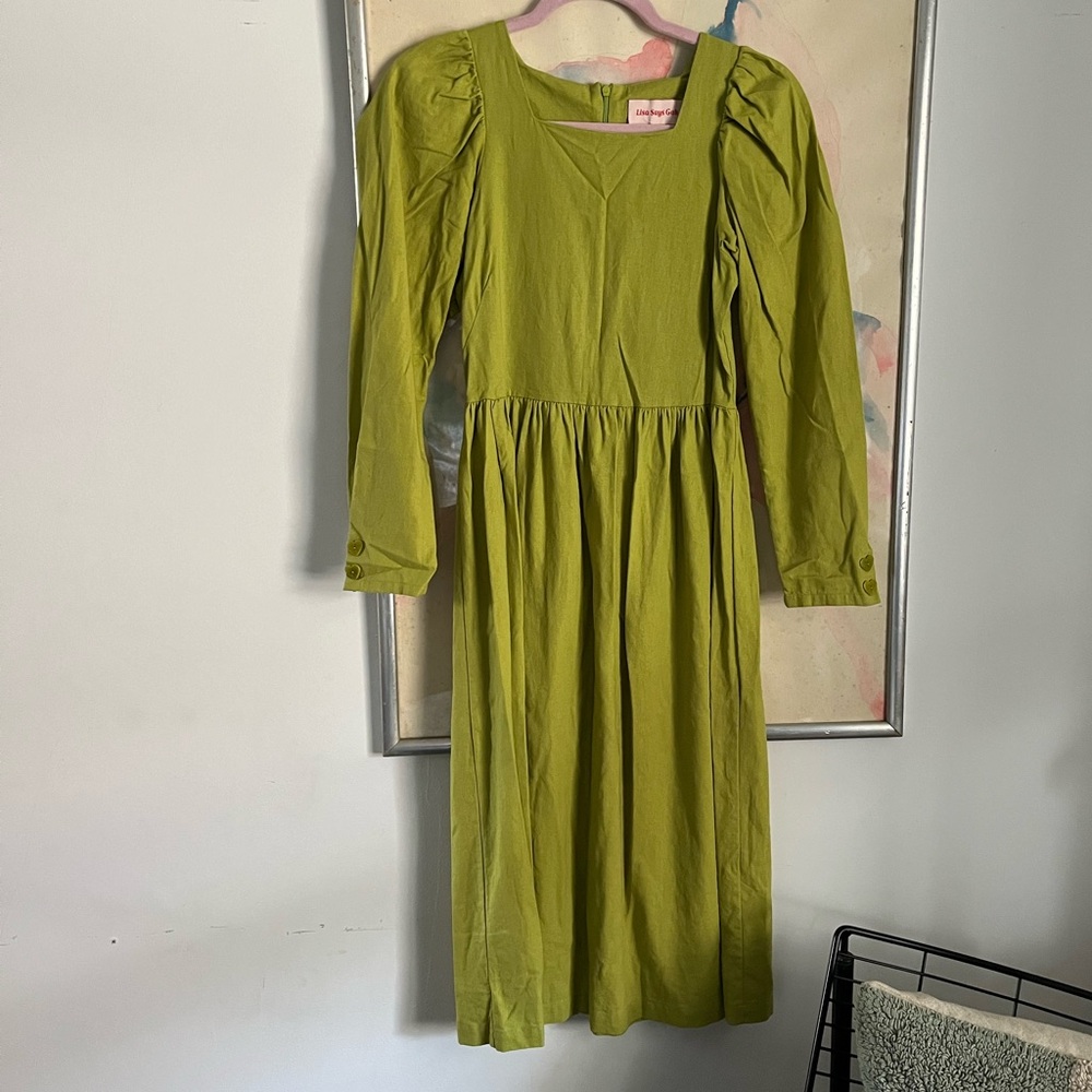 Lisa Says Gah Maddie Linen Dress - Picture 7 of 8